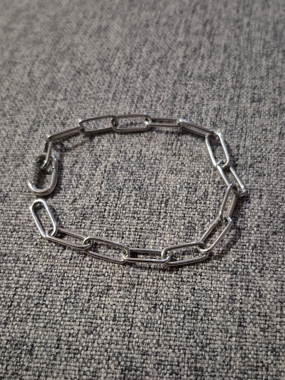 Silver Link Chain Bracelet